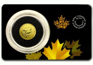 1/10 oz Gold Royal Canadian Mint " Howling Wolf "