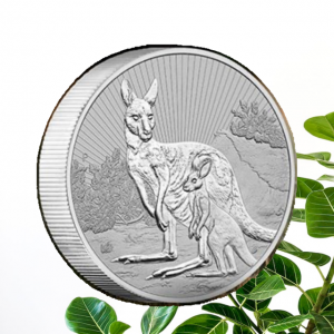 2 oz Silber Perth Mint Next Generation Series Kangaroo with Baby 2023  ( diff.besteuert nach §25a UStG )