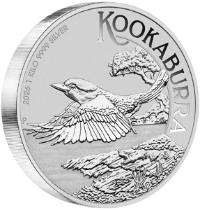 1000 Gramm / 1 Kilogramm Silber Perth Mint Kookaburra 2026 in Original-Kapsel Australien / Australia mit Charles Effigy