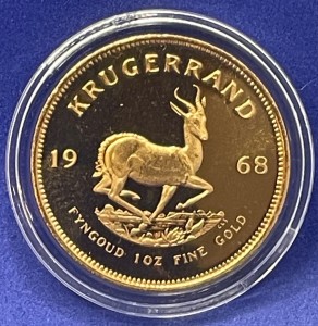 1 oz Gold Krügerrand 1968