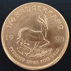 1/4 oz Gold Krügerrand 1998