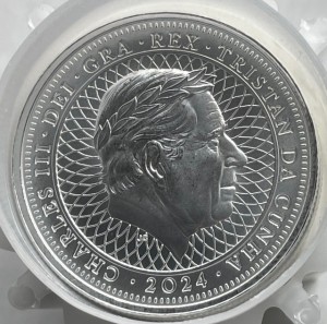 1 oz Silber Tristan Da Cunha " One Laurel / King " geprägt bei Commonwealth Mint / Heimerle und Meule Gruppe