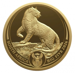 1/4 oz Gold " Big Five " Leopard 2026 inkl. der Box South African Mint und COA