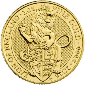 1 oz Gold Royal Mint / United Kingdom " Lion of England "