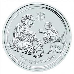 1 oz Silber Perth Mint Lunar Mix in Kapsel / Serie II oder III  ( diff-best. nach §25a UStG )