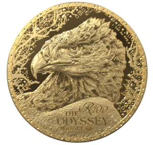 1 oz Gold " The Odyssey - Martial Eagle 2026 / Kampfadler 2026 " inkl. der Box South African Mint und COA ( max. 500 Stk )