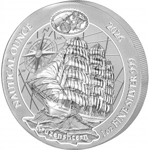 1 oz Silber Ruanda Nautical Ounce 2026 - 100 JAHRE KRUZENSHTERN ( inkl. gültiger gesetzl. Mwst )