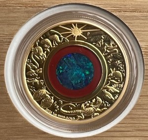 1 oz Gold Proof Perth Mint  Wonders of Australia " OPAL " inkl BOX/COA ( max 200 Stk )