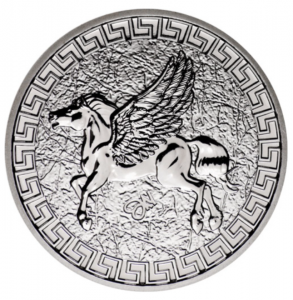 1 oz Silber St. Helena Pegasus  ( diff.besteuert nach §25a UStG )
