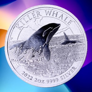 2 oz Silber Perth Mint Killer Whale 2022 ( inkl. 19% Mwst )