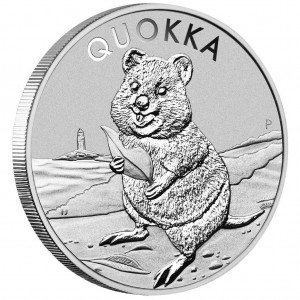 1 oz Silber Australien Perth Mint " Quokka " in Kapsel 2020 - max. 30.000 Stk ( diff.besteuert nach §25a UStG )
