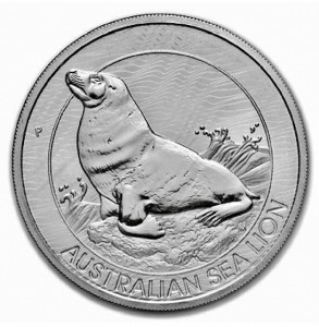 1,5 oz Silber Perth Mint Sea Lion 2023 mit Memorial Queen Effigy ( diff.besteuert nach §25a UStG )