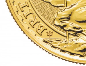 1 oz Gold UK Grossbritannien Britannia 30th Anniversary - Trident  / Dreizack Privy