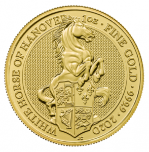 1 oz Gold Royal Mint / United Kingdom " White Horse of Hannover "