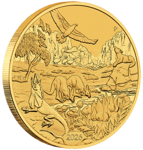1 oz Gold Perth Mint Wonders of Australia - The Outback 2026 in Kapsel - max. 10.000