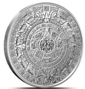 1 oz Silber USA Aztec Calendar 2026 - Silvertowne Round