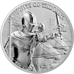 1 oz Silber Malta 5 Euro Knights of the past 2021 ( diff.besteuert nach §25a UStG )