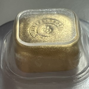 1 oz Goldbarren Quadratguss im Blister - LBMA zertifiziert ( Hafner )