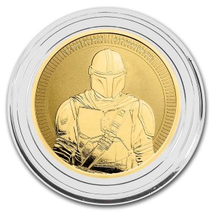 1 oz Gold Niue " Star Wars The Mandalorian / New Zealand Mint " 2021 - max 250 ( diff.besteuert nach §25a UStG )