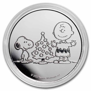1 oz Silber Snoopy & Charlie Brown " Christmas 2022 " - max 5000 ( Peanuts Series ) ( inkl. gültiger gesetzl. Mwst )