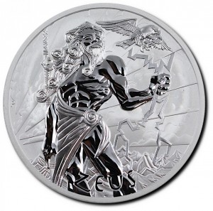 5 oz Silber Perth Mint Zeus in Kapsel - max 450 Stk ( diff.besteuert nach §25a UStG )