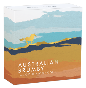 1 oz Gold Proof Perth Mint " Brumby 2021 - ERSTE AUSGABE "  inkl. Box / COA - max. 250 Stk