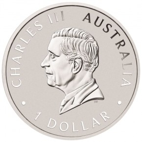 1 oz Silber Perth Mint Kookaburra 2025 35th Anniversary in Original-Kapsel Australien / Australia aktuell mit Charles Effigy