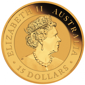 1/10 oz Gold Perth Mint " Kookaburra 2023 " in Kapsel - max. 15.000