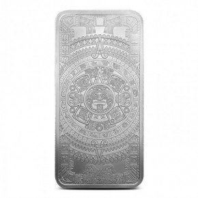 1 oz Silberbarren Aztec Calendar ( 19% Mwst )