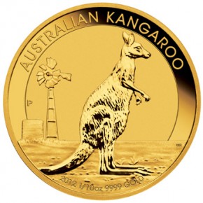 1/10 oz Gold Känguru Perth Mint div Jahre