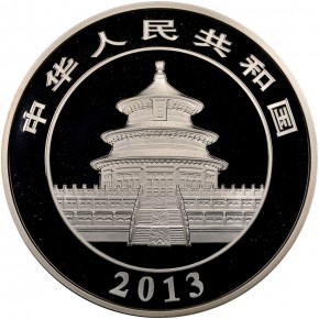 5 oz Silber Panda 2013 Proof inkl. Box & COA  ( diff.besteuert nach §25a UStG )