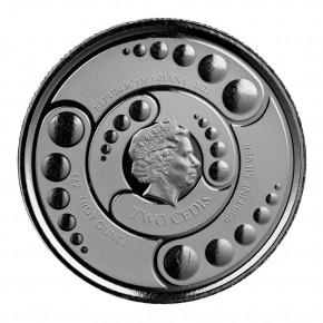 1/2 oz Silber Ghana Scottsdale Mint ALIEN  " We Are Here "  - max. 4.000 ( diff.besteuert nach §25a UStG )