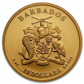 1 oz Gold Barbados Pelican 2020 inkl. COA - max 100