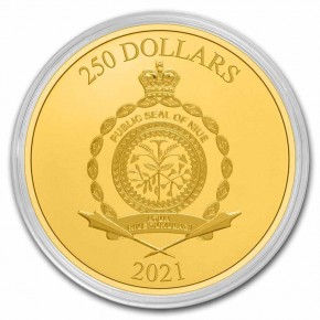 1 oz Gold Niue " Star Wars The Mandalorian / New Zealand Mint " 2021 - max 250 ( diff.besteuert nach §25a UStG )