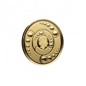 1/10 oz Gold Scottsdale Mint Ghana 2022 ALIEN in Kapsel ( Auflage 1000 )