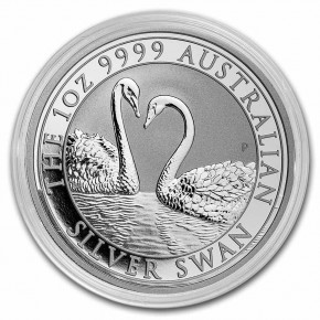 1 oz Silber Perth Mint Schwan " gute Qualität in Kapsel /  div. Jahre"   ( diff.besteuert nach §25a UStG )