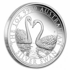 1 oz Silber Perth Mint Schwan " gute Qualität in Kapsel /  div. Jahre"   ( diff.besteuert nach §25a UStG )