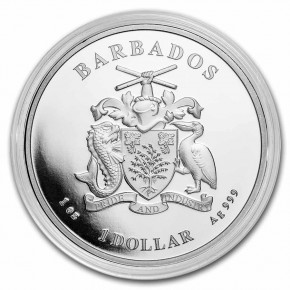 1 oz Silber Barbados Pelican 2022 - max. 10.000 ( diff.besteuert nach §25a UStG )