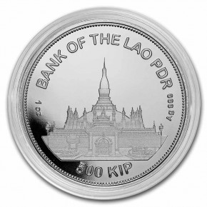 1 oz Silber Laos " Tiger 2022 "  - max. Mintage 10.000 ( diff.besteuert nach §25a UStG )