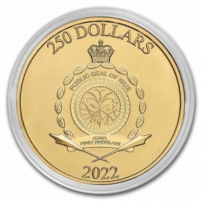1 oz Gold Niue " Star Wars Rebel Alliance / New Zealand Mint " 2022 - max 250 ( diff.besteuert nach §25a UStG )