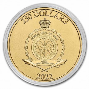 1 oz Gold Niue " Star Wars Mandalorian IG-11 / New Zealand Mint " 2022 - max 250