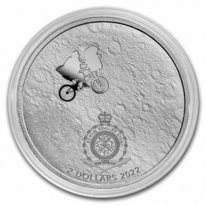 1 oz Silber Niue $2 " E.T. 40th anniversary-coin " - max 25.000 ( diff.besteuert nach §25a UStG )