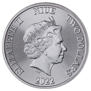 1 oz Silber Niue Sword of Truth 2022 Truth Series max. 10.000