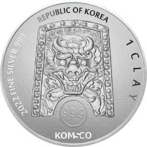 1 oz Silber Südkorea 2022 " Tigris " - max 30.000