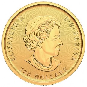 1 oz Gold 99999 Canada Prospecting for Gold 2022 / Klondike / inkl. Sicherheitsmerkmal ( 5 X 9 Gold )