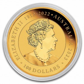 1 oz Gold Perth Mint " Schwan 2023 " in Kapsel