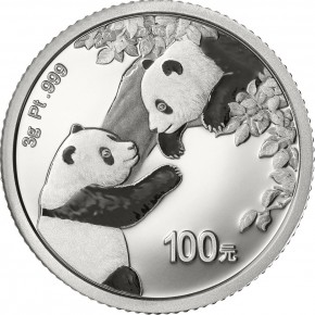 3 Gramm Platin Proof Panda 2023 inkl. Box / COA - max 30.000 Stk  ( inkl. gesetzl. Mwst )