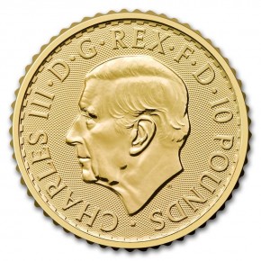 1/10 oz Gold Britannia 2027 - inkl. Wave Privy for 40 Years