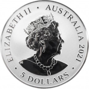 5 oz Silber Australien Royal Australian Mint Redback Spider - max 1000 ( diff.besteuert nach §25a UStG )