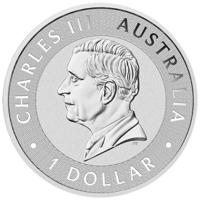 1 oz Silber Perth Mint Känguru / Kangaroo 2026 Australien / Australia aktuell mit Charles Effigy